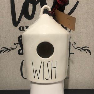 Rae Dunn wish bird house